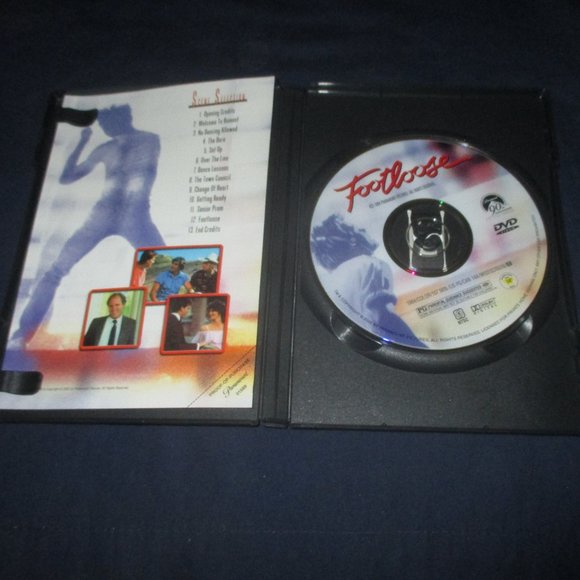 Footloose (from 1984) (DVD, Canadian, 2002) Kevin Bacon - Picture 2 of 3